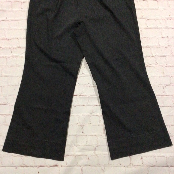 Lane Bryant Charcoal Gray Flat Front Dress Pants - Size 18 - Picture 6 of 9